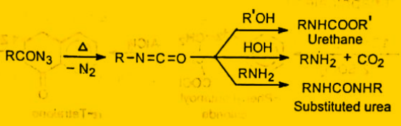 Application of curtius Reaction